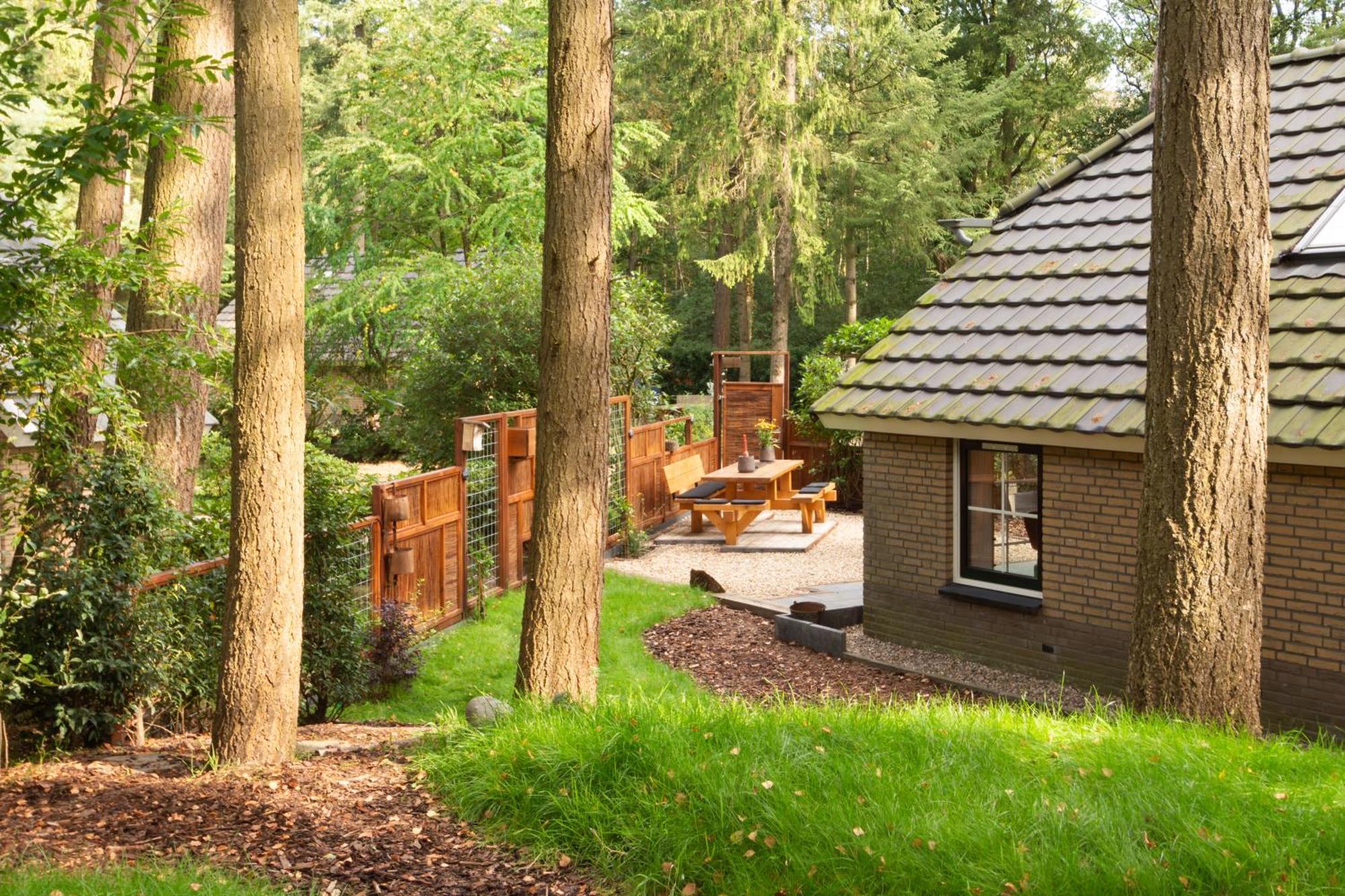 Veluwe Vakantiehuis - Bosuil Lodge 룬터렌 외부 사진