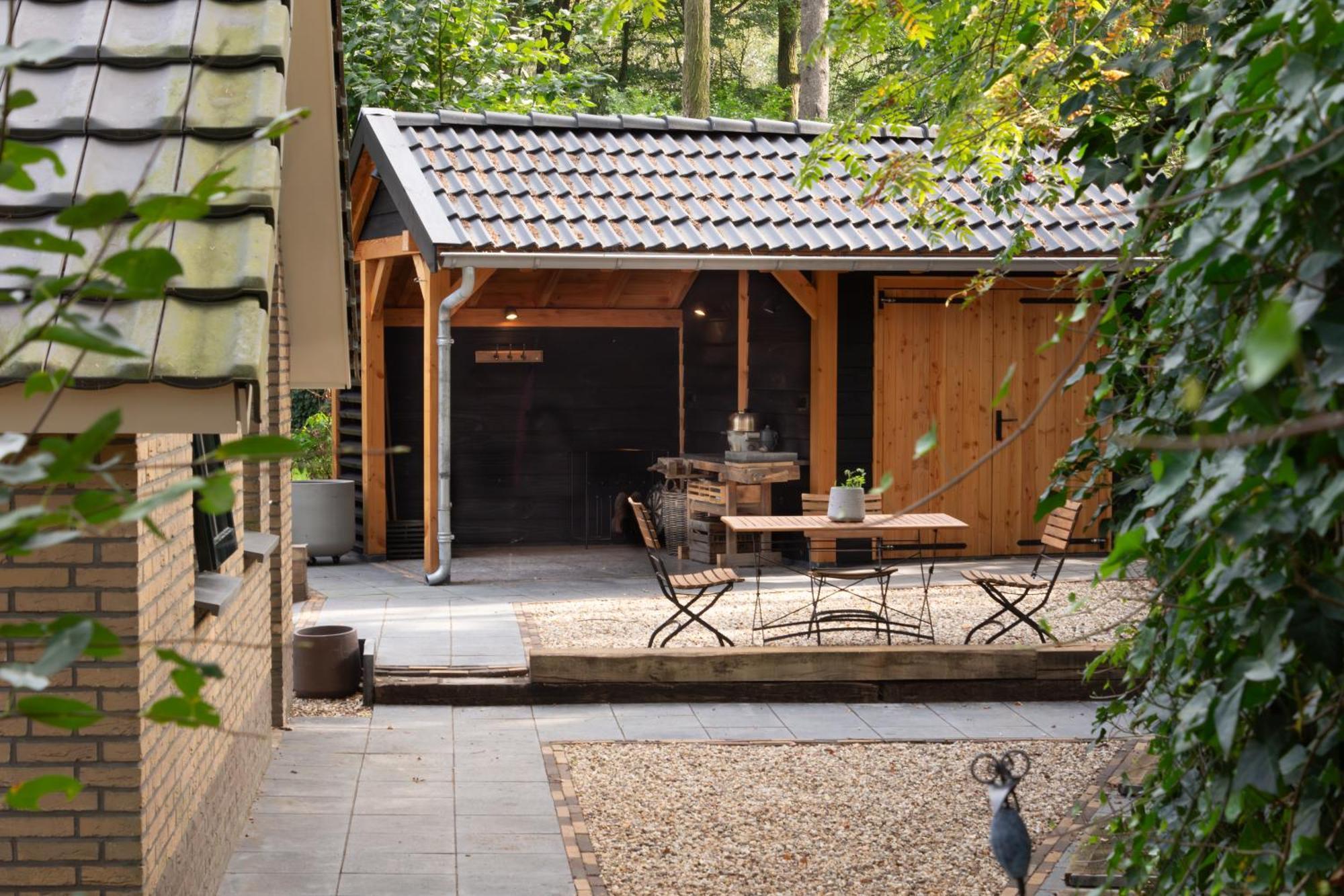 Veluwe Vakantiehuis - Bosuil Lodge 룬터렌 외부 사진
