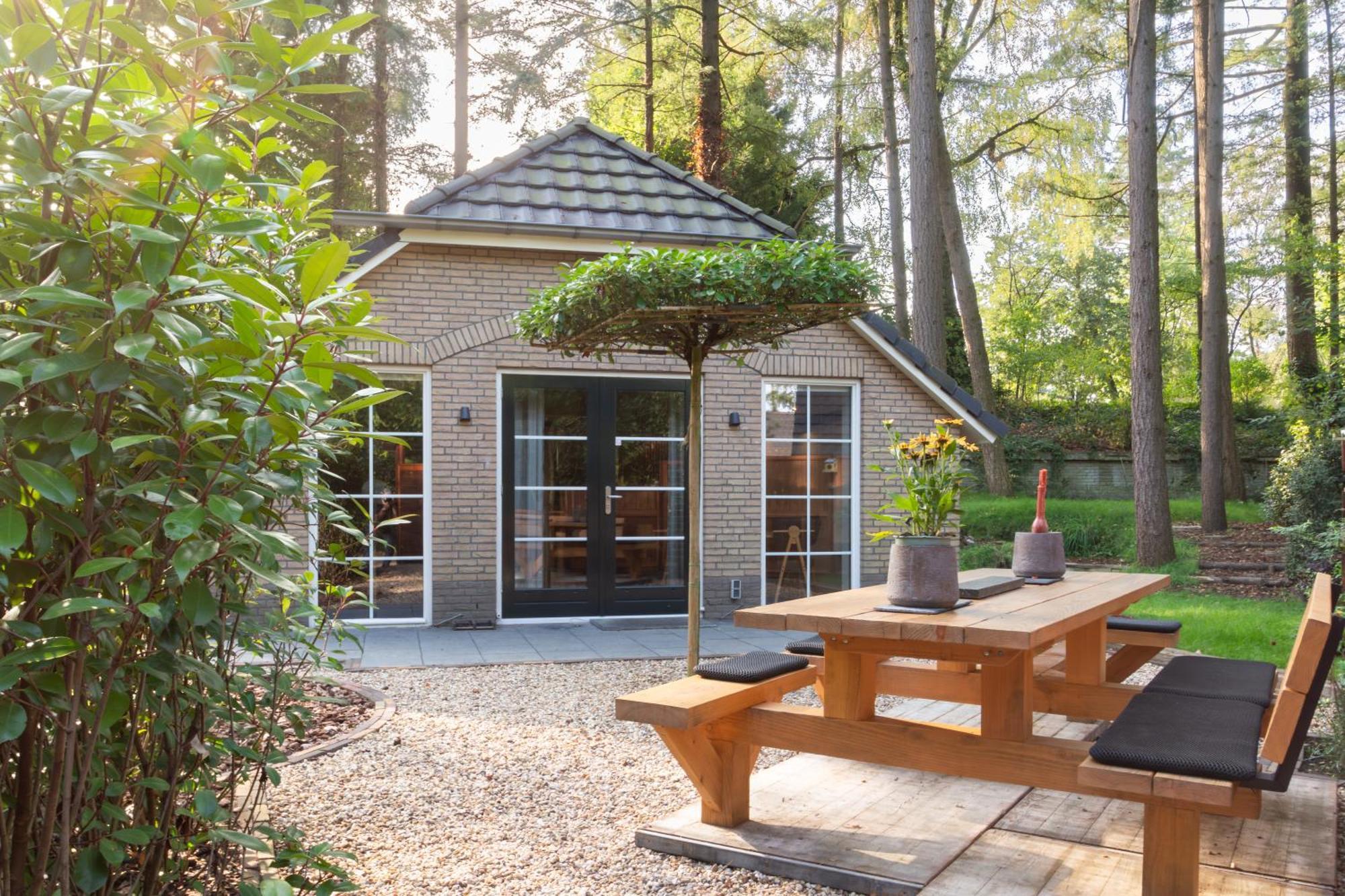 Veluwe Vakantiehuis - Bosuil Lodge 룬터렌 외부 사진